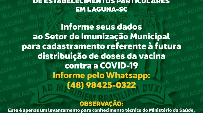 Levantamento será enviado ao Ministério da Saúde