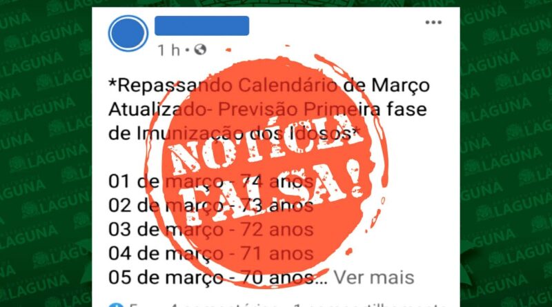 Notícias falsas viralizam na Internet.