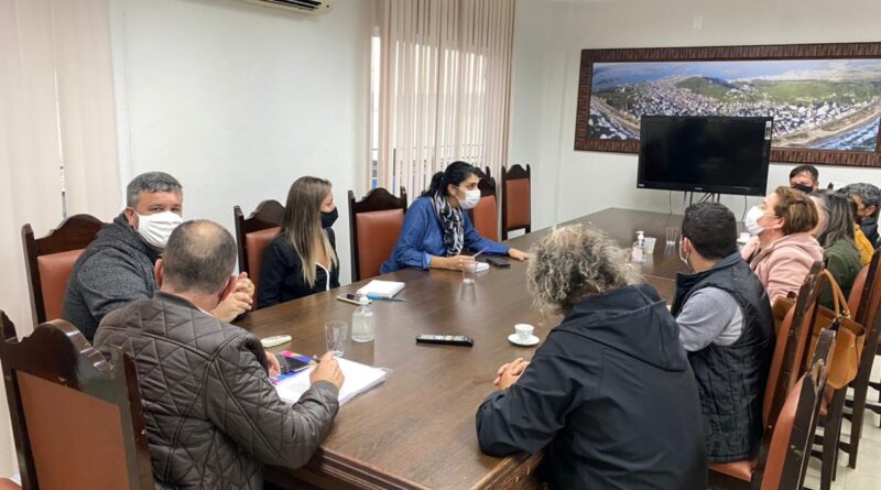 Reunião com moradores do Estreio