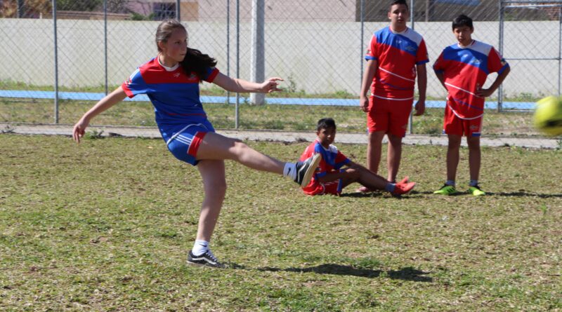 As jogadoras do futebol suíço estiveram treinando durante a semana