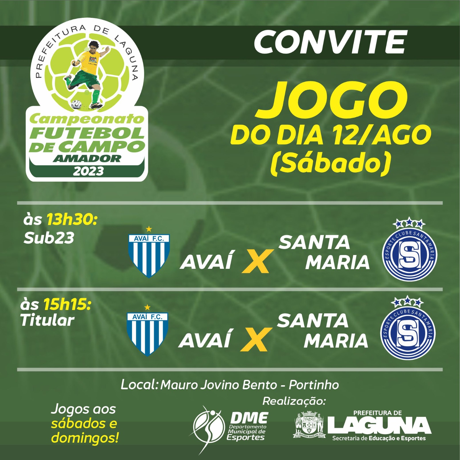 Domingo em Mundo Novo será de final do Municipal de Futebol e jogo