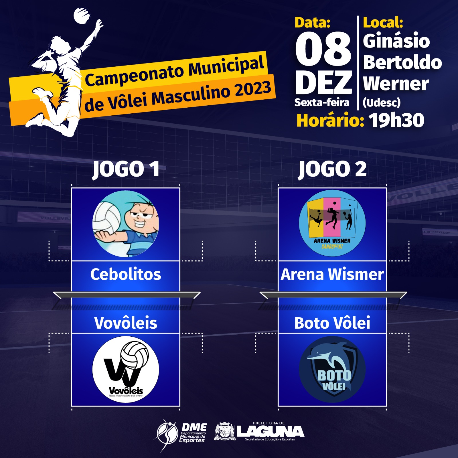 Jogos da 1ª Copa Regional Maria Alzenira de Voleibol Masculino começam no  próximo domingo (22)